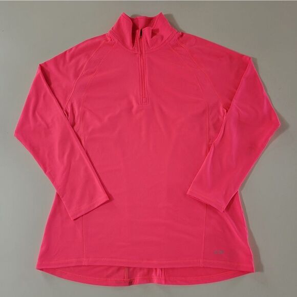 Champion Women's C9™ Quarter Zip Neon Orange Pullover Jacket - Picture 1 of 14